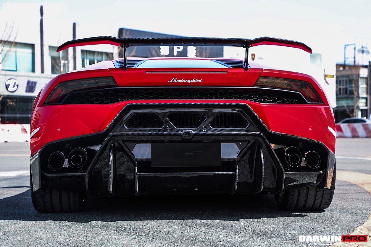 2015 - 2020 Lamborghini Huracan LP610 OE Style Carbon Rear Bumper Grille
